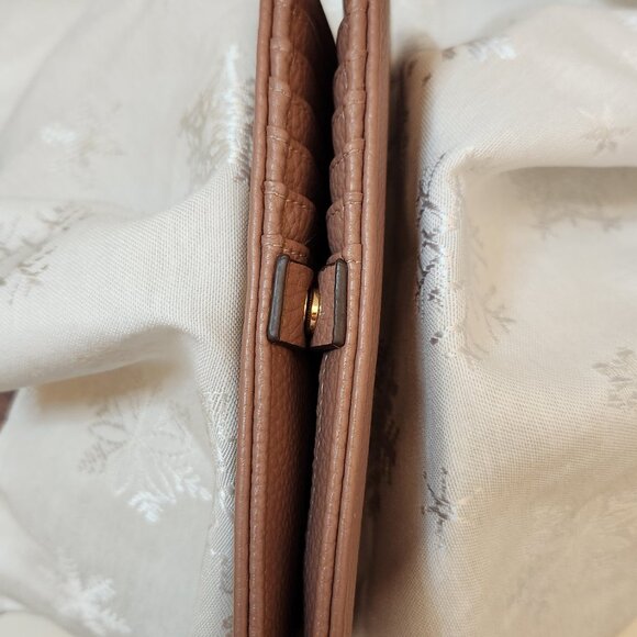 Anne Klein, Slim Bifold Wallet, Dusty Pink, 6.5 in length, 3.5 ht - Picture 8 of 8